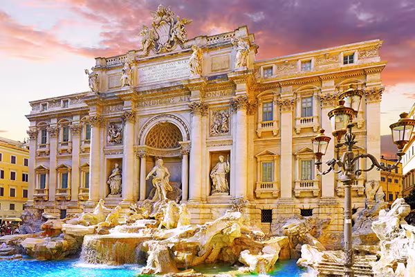 Trevi Fountain in Rome